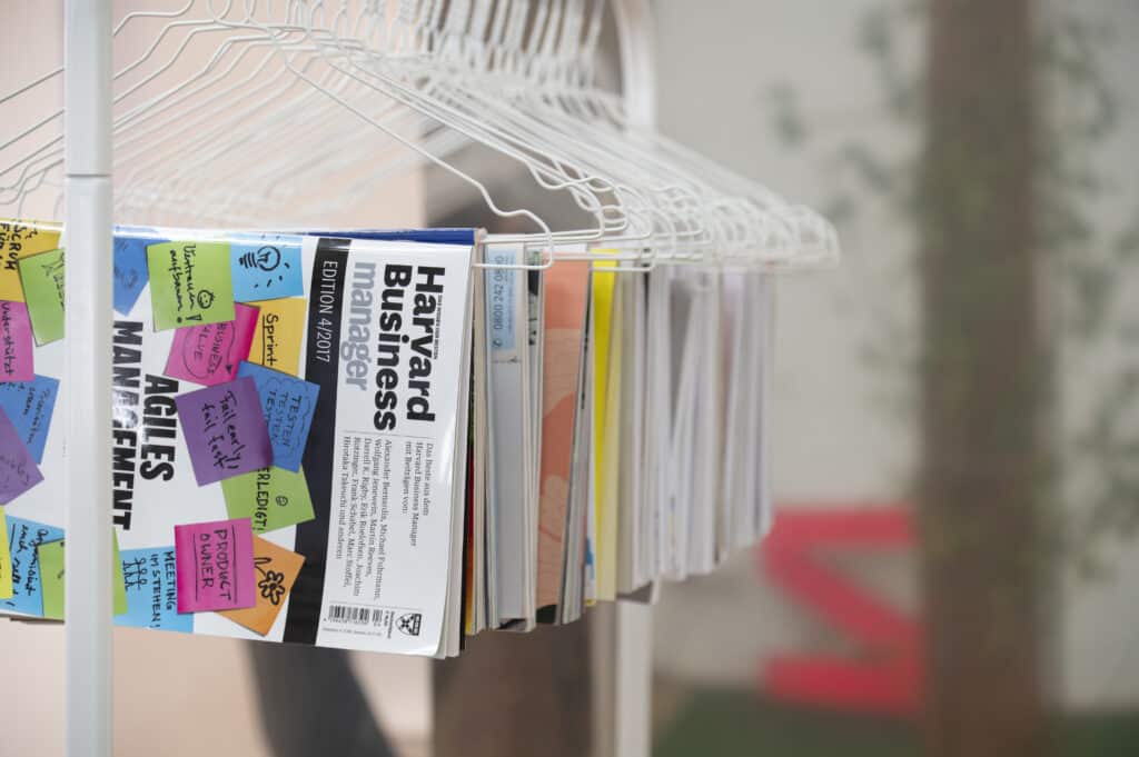 Seminarraum Zeitschriften